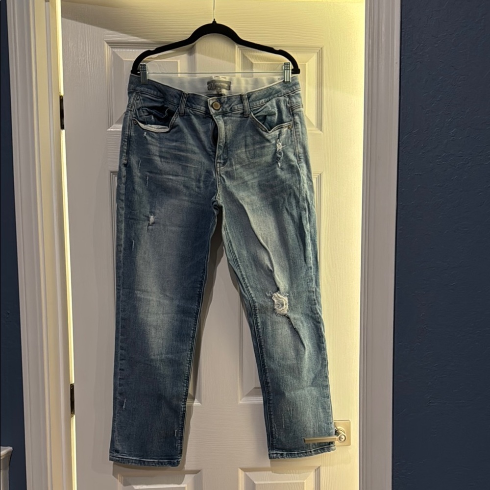 Wit & Wisdom Blue Boyfriend Jeans